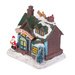 Decoratiune de Craciun Casa de iarna, iluminata LED, 15 x 12,5 x 9,5 cm