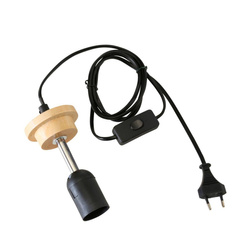 Cablu cu intrerupator pentru lampa, fasung E27, 180 cm