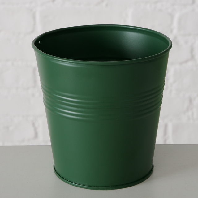 Ghivece de gradina zincate Lingo, exterioare, 3 bucati