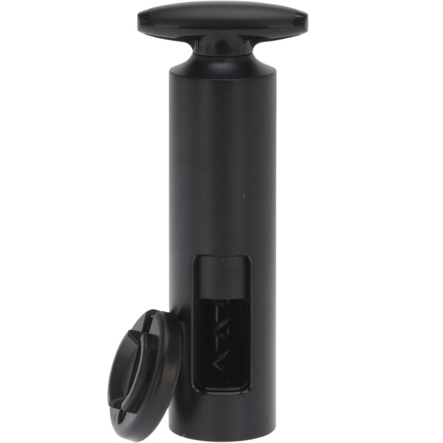 Tirbuson pentru sticle de vin, negru, 18 cm