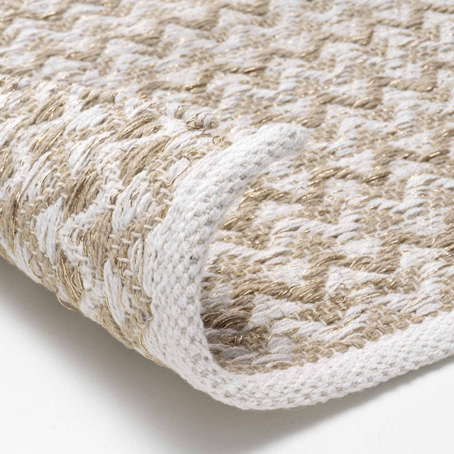 Covor boho bej BELEM, 60 x 90 cm