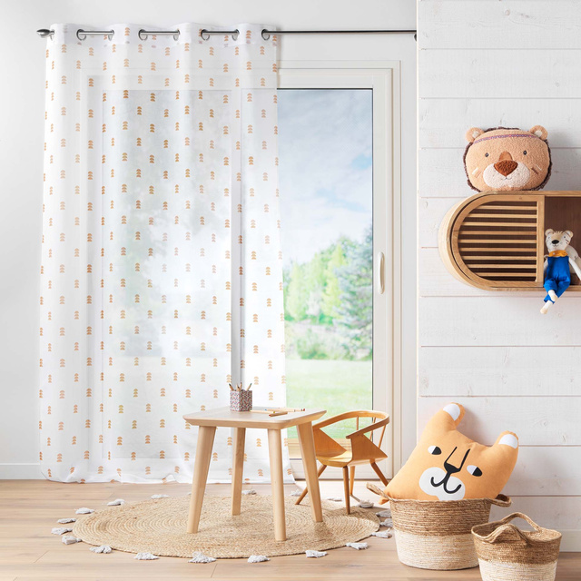 Perdea GEOKID, model geometric, 140 x 240 cm