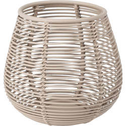 Suport lumanare  10 x 9 cm culoare Piersica