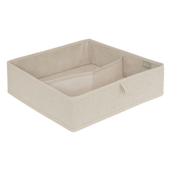 Organizator pentru sertare DRESSY, 2 compartimente, 36 x 36 cm