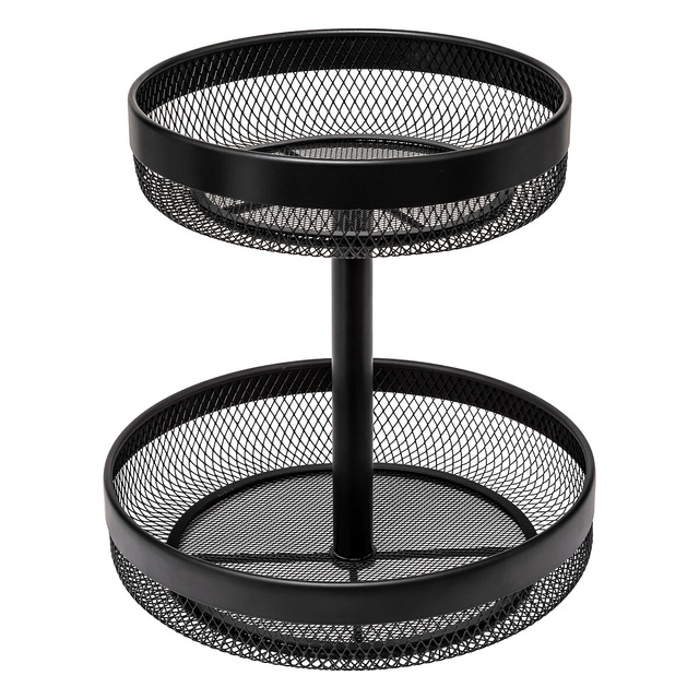 Coș de fructe Mayaj negru x2