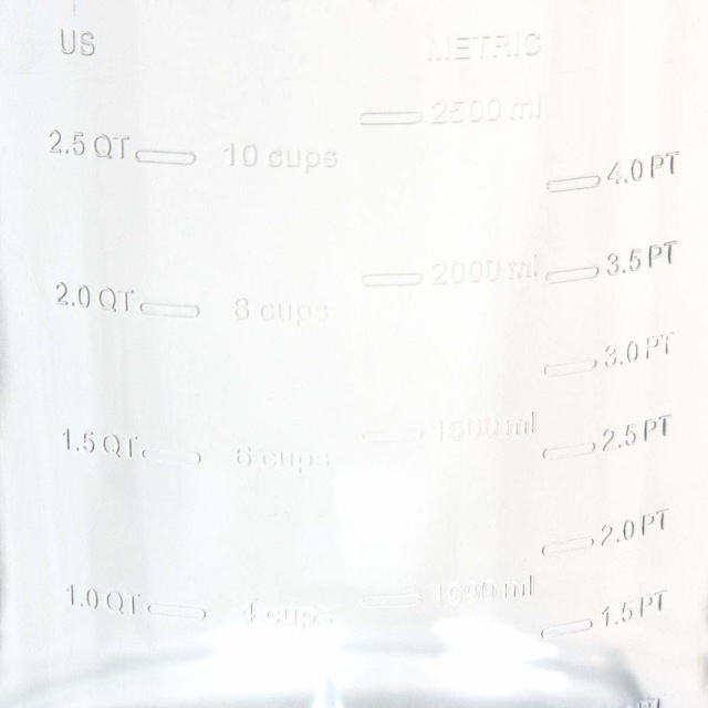 Uscător de salată verde cu mâner de 2,5 L