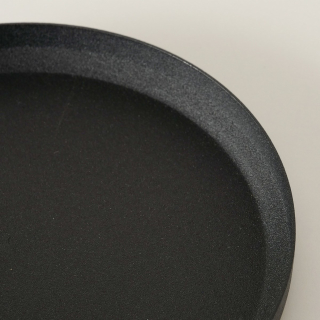 Suporturi de lumanari Mio, set 3 buc, mat negru