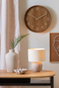 Lampă de masă ALMA bază ceramică, Ø 25 cm