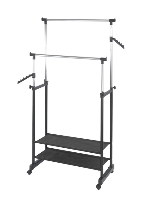 Suport telescopic pentru haine - dulap pe roți, WENKO