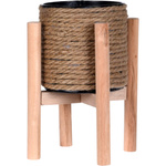 Ghiveci de iută pe suport, Ø12,5 cm