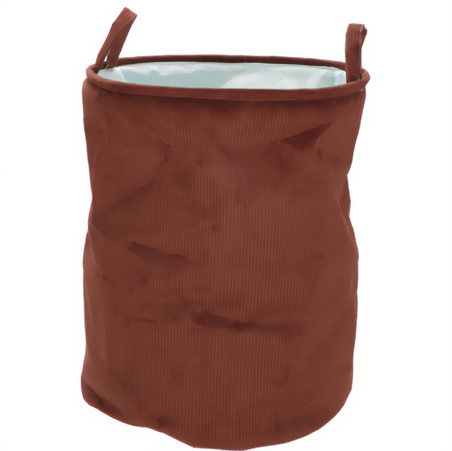 Coș pentru jucării din material, Ø 38 x 50 cm