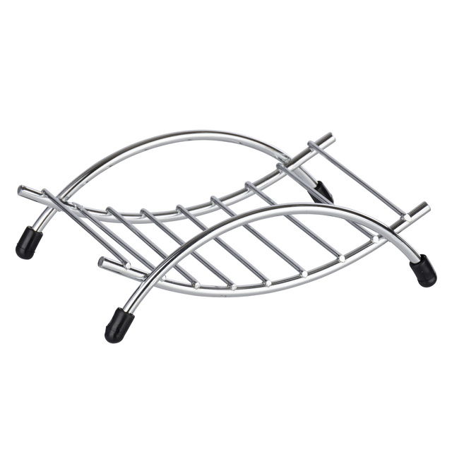 Savoniera PALERMO , Argintiu, 11x7.5x4 cm, WENKO