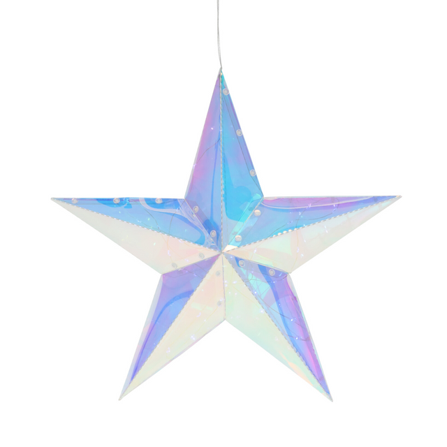 Decorațiune luminoasă pentru fereastră, Stea 37 cm