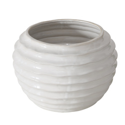 Vaza din ceramica bombata NANNY, Ø 17 cm