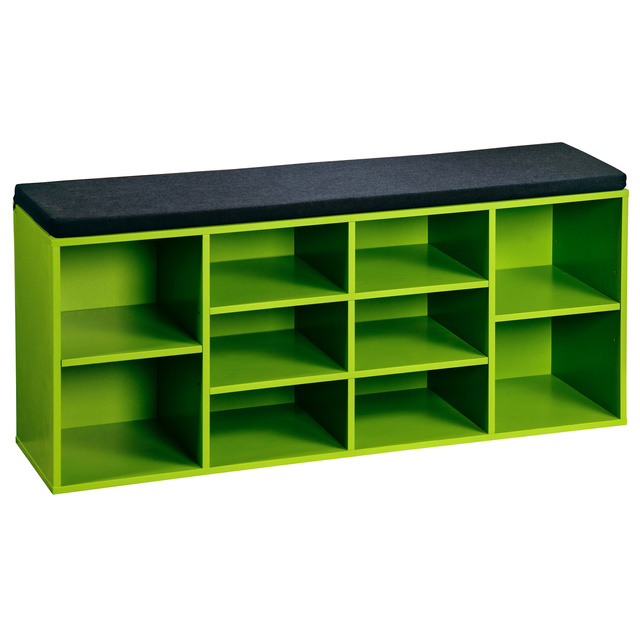 Dulap pentru 10 perechi de pantofi, cu sezut, 103,5 x 48 cm