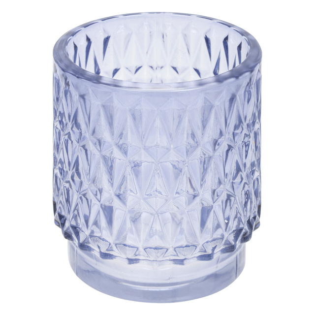 Suport de lumanare din sticla OUDY, 3 lumanari incluse