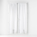 Set de două perdele netede, LISSEA, 70 x 200 cm