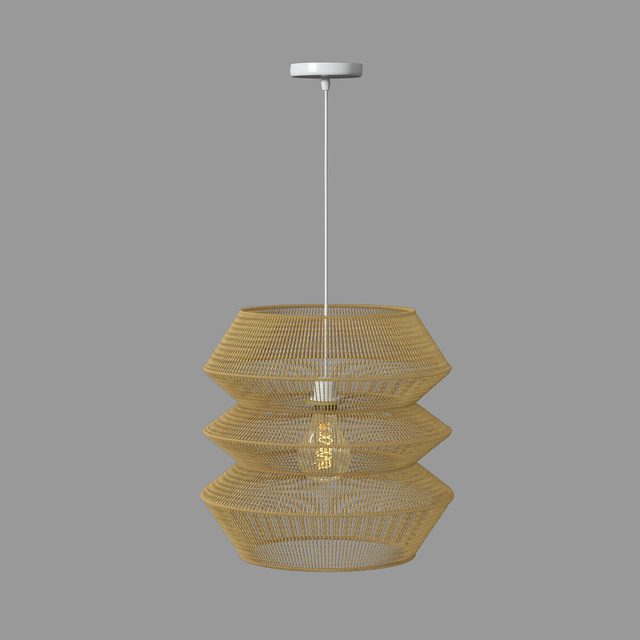 Lustră Liza diametru 38 cm iută naturală