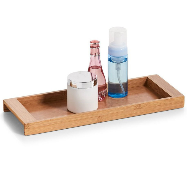 Tava din bambus pentru accesorii de baie, 40 x 15 cm, ZELLER