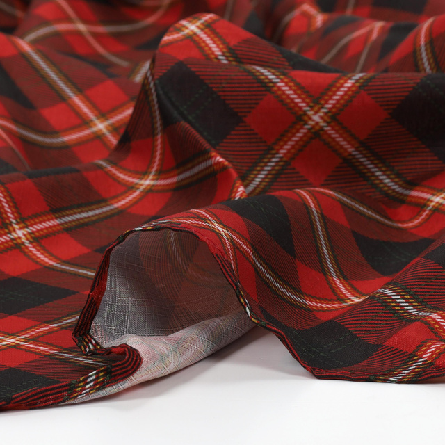 Masă cu carouri scoțiene, 130 x 180 cm, model 2