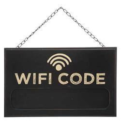 Tabla de scris cu creta WIFI CODE, 35 x 22 cm