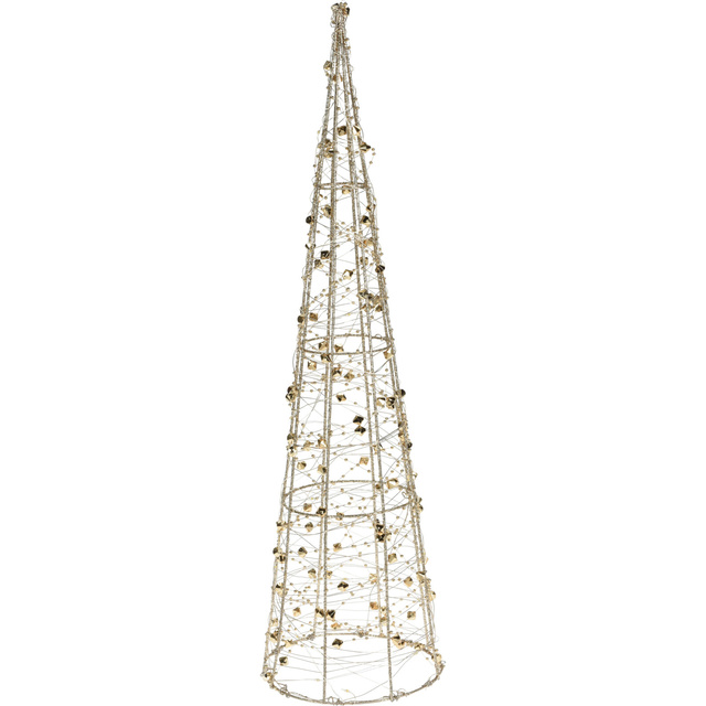 Brad de Craciun cu LED, decoratiuni de Craciun, 60 cm