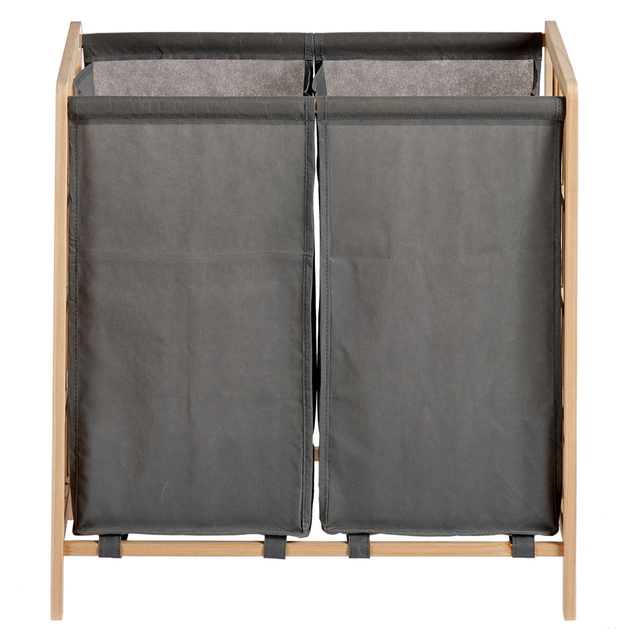 Cos de rufe, lemn + material textil