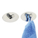 Wall hook Piceno, 2pcs, stainless steel shiny