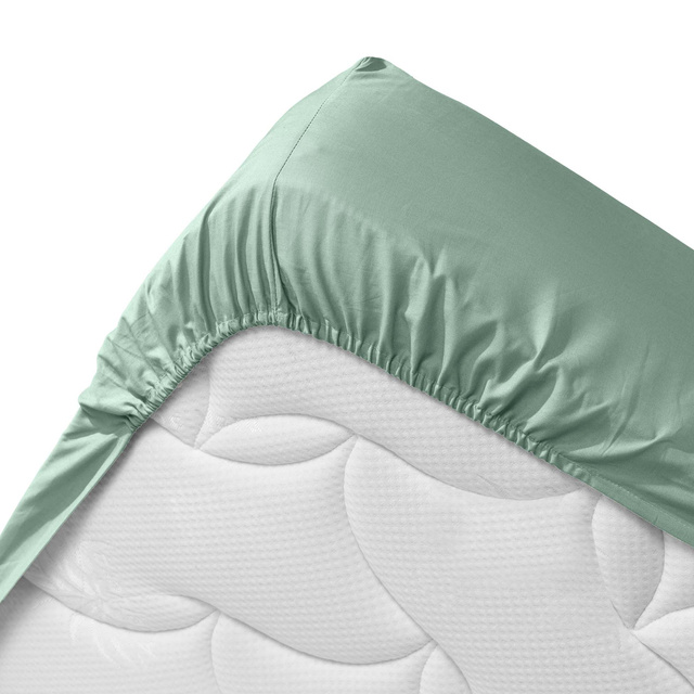 Cearceaf din bumbac organic, BIOLINA, 140 x 190 cm