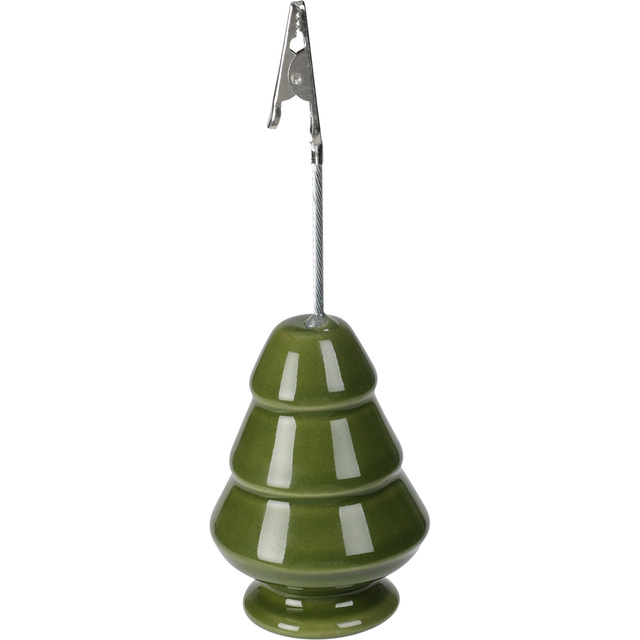 Brad decorativ, suport note, 13 cm