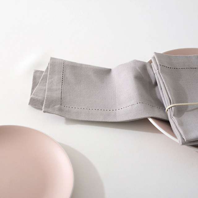 Șervețele din bumbac CHAMBRAY, 4 buc, 40 x 40 cm