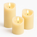 Lumânări decorative LED Ø 7 cm, 3 buc.