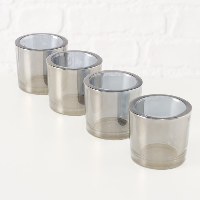 Suport metalic pentru lumânări ELENYI, înălțime 8 cm