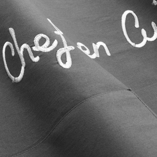 Sort de bucatarie dama GREY, 60 x 84 cm, bumbac