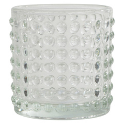 Suport lumanari cu model în relief ARTY, Ø 7 cm