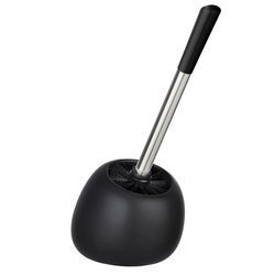 Perie WC cu suport POLARIS MATT, Negru, Wenko