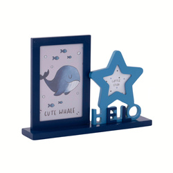 Rama in picioare cu decor, 25,5 x 5 x 18,5 cm