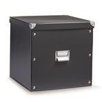 Cutie de depozitare, 34x33x32 cm, Negru, ZELLER