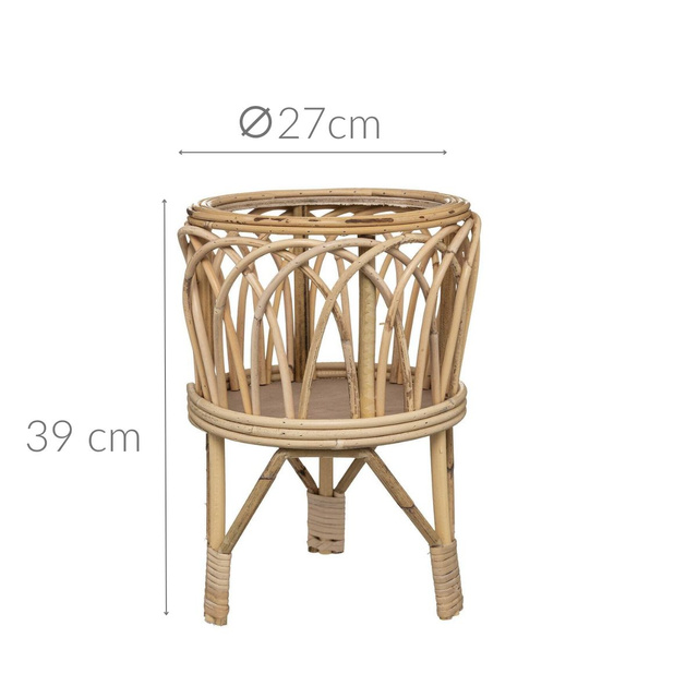 Suport ghiveci din ratan CARM