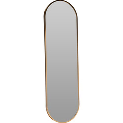 Oglindă de perete ovală SORO, 30 x 100 cm