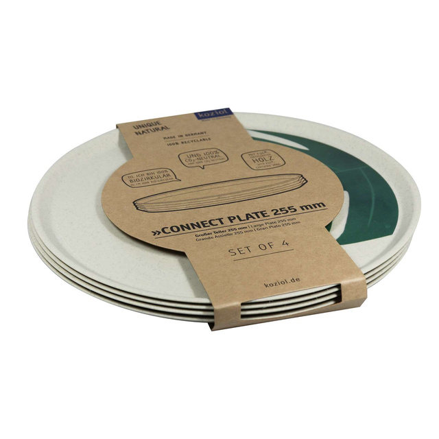 Farfurie, MONSTERA, Ø25,5 cm, 4 bucati, KOZIOL