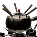 Set pentru fondue rotativ pentru 6 persoane, ceramic