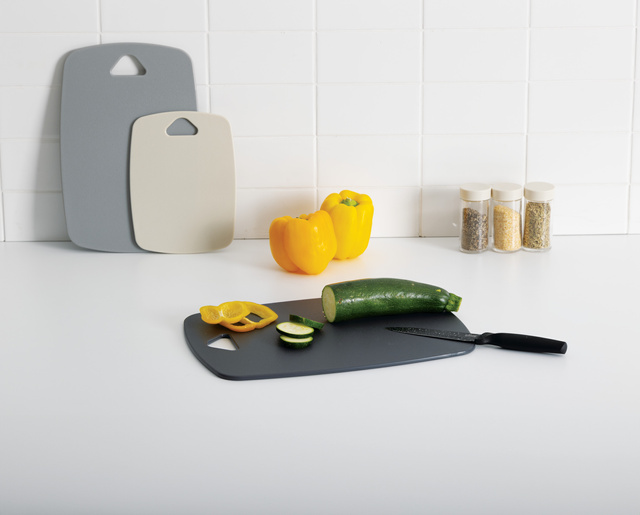 Set de 3 tocătoare din plastic, 3 culori și dimensiuni diferite