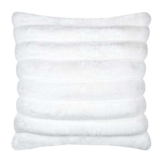 Perna decorativă POLARY cu dungi groase, 45 x 45 cm