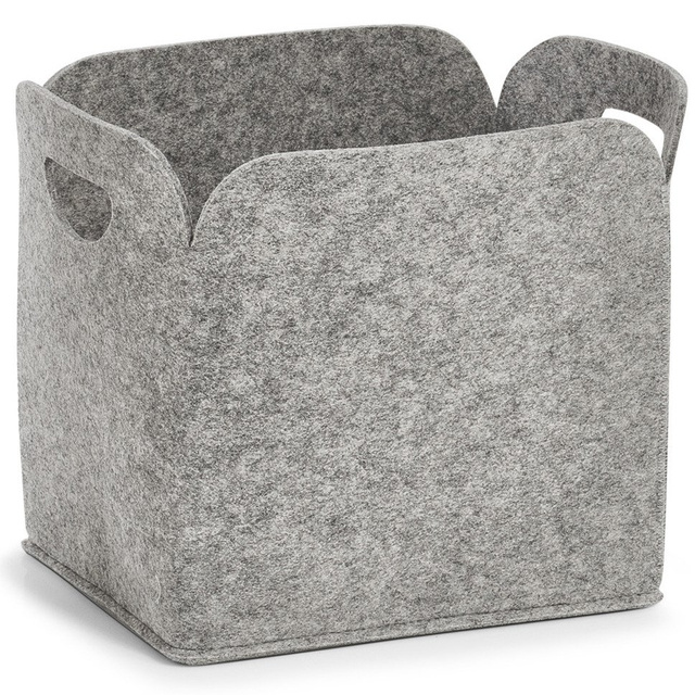 Cos depozitare, Gri, 30x24x30 cm, Zeller