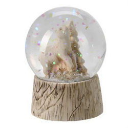 Glob de zăpadă cu animal, Ø 4,5 cm