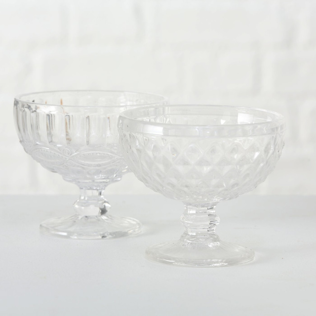 Pahar pentru inghetata din sticla, 250 ml