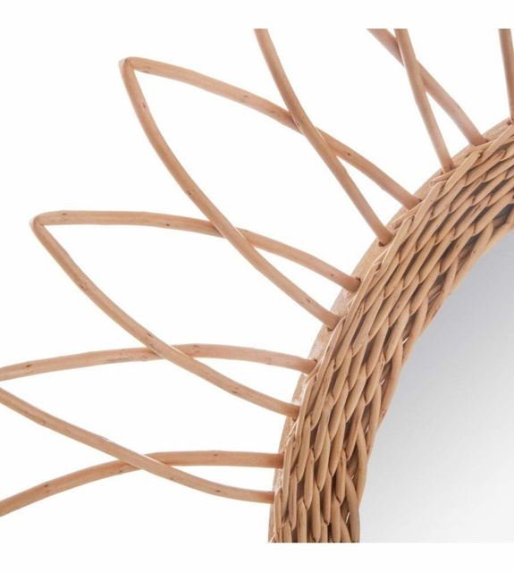 Oglindă într-un cadru rotund, de perete, în formă de soare, Atmosphera