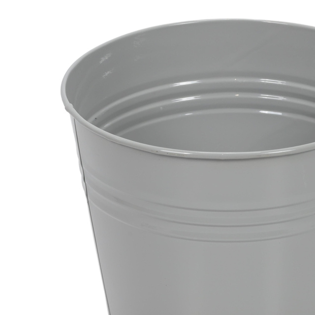 Capac pentru ghiveci din zinc, 17 x 15 cm