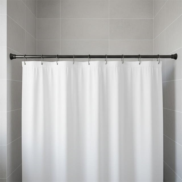 Bara de extensie pentru perdeaua de duș LACUNA, din fier, 70-120 cm